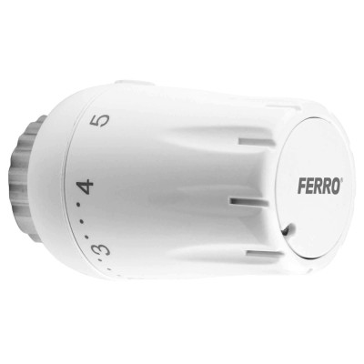 Cap termostat calorifer, scala reglare 0 - 5, 0 - 28 grade Celsius, Ferro GT11 foto