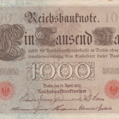 GERMANIA 1.000 marci 1910 VF+!!!