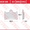 Set placute frana TRW MCB595 - Suzuki GSXR-R 400 - GSX-R 750-1100 - Triumph Daytona - Trophy - Sprint 600-2300 - Yamaha TZ 250