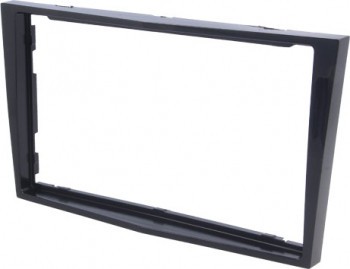 Cadru radio Opel 2 DIN argintie