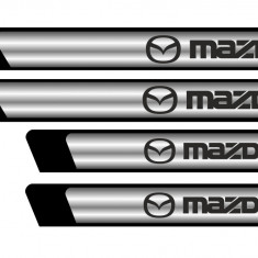 Set protectii praguri CROM - Mazda