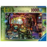 Cumpara ieftin PUZZLE VIATA DE PIRAT, 1000 PIESE, Ravensburger