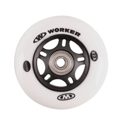 Roti WORKER 64 mm si rulmenti ABEC-5 Chrome - set 4 buc., foto