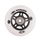 Roti WORKER 64 mm si rulmenti ABEC-5 Chrome - set 4 buc.,