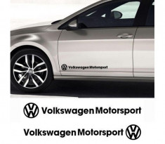 Sticker auto laterale Volkswagen foto