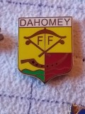 Insigna fotbal - Federatia de Fotbal din DAHOMEY