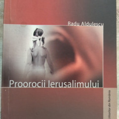 RADU ALDULESCU: PROOROCII IERUSALIMULUI (PRIMA EDITIE/2004) [DEDICATIE/AUTOGRAF]