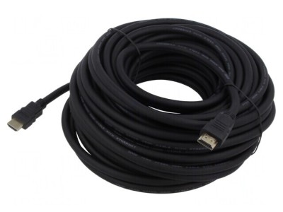 Cablu HDMI 1.4 20m Negru foto
