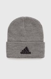 adidas caciula culoarea gri, din tricot gros, IY7665