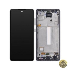 Display cu Touchscreen Samsung Galaxy A52 5G A526 / A52 A525 cu Rama Negru Service Pack GH82-25524A