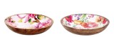 Cumpara ieftin Set 2 boluri lemn multicolor Iole 30 x 6 cm