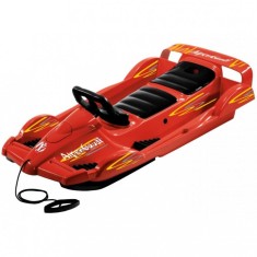 Sanie copii cu volan Double Race red Alpen Gaudi