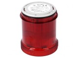 Semnalizator Luminos LED Roșu 24V IP66 &Oslash;63mm