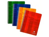 Caiet 17 x 22 cm spirala 112 file matematica, Clairefontaine
