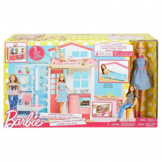 Set de joaca Mattel Barbie Casuta cu doua etaje foto