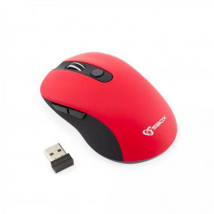 Mouse Wireless SBox WM-911R Red foto