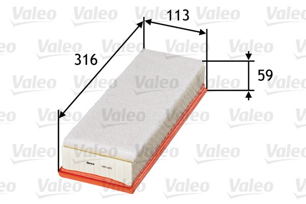 VALEO 585015 Filtru aer