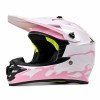Casca Copii Moto/Enduro FIXATO, Interior Confortabil, Ventilatie Multipla, pentru Moto, Cross, Enduro, ATV, Dirt Bike, Roz, S 49-50cm