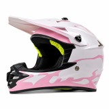 Cumpara ieftin Casca Copii Moto/Enduro FIXATO, Interior Confortabil, Ventilatie Multipla, pentru Moto, Cross, Enduro, ATV, Dirt Bike, Roz, S 49-50cm