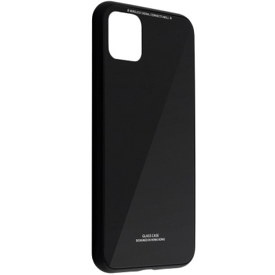 Husa Pentru APPLE iPhone 11 Pro - Luxury Glass TSS, Negru foto
