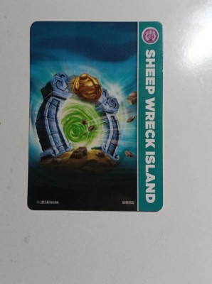 Skylanders Sheep Wreck Island - Card foto