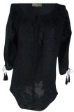 Bluza tip ie dama BN24, negru darth vader , marimea L