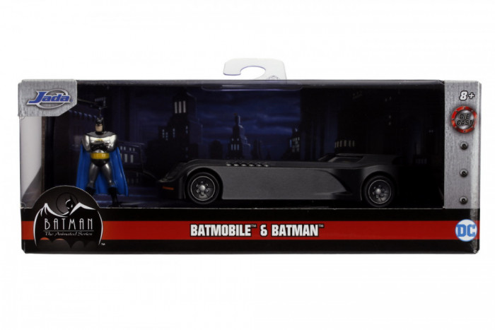 BATMAN MASINA BATMOBILE CU FIGURINA 1:32 SuperHeroes ToysZone