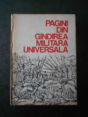 SIMION PITEA - PAGINI DIN GANDIREA MILITARA UNIVERSALA volumul 2 foto