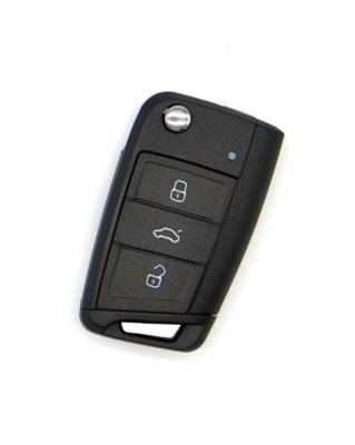 Cheie Briceag VW Golf VII 3 Butoane Completa 5G0959753BA 5G0959752BA AutoProtect KeyCars foto