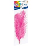 Pene roz pentru activitati crafts,16-22cm, 3 bucati set