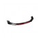 Prelungire bara fata Lip spoiler V Design universal negru cu rosu &reg; ALM