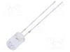 Dioda LED, 5mm, portocalie, 750...1120mcd, 15mA, 12...15V, OPTOSUPPLY - OSO5PA5GA1B-12V