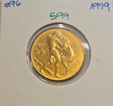 599 San Marino 200 Lire (FAO) 1979 KM#96, excelenta