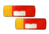 2 x 65 Led lumini spate pentru camion remorca caravana 12v 24v