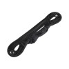 Accesoriu pentru coc cu capsa Crisalida, dimensiuni 4 x 21,5 cm, Negru