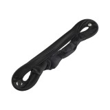 Accesoriu pentru coc cu capsa Crisalida, dimensiuni 4 x 21,5 cm, Negru