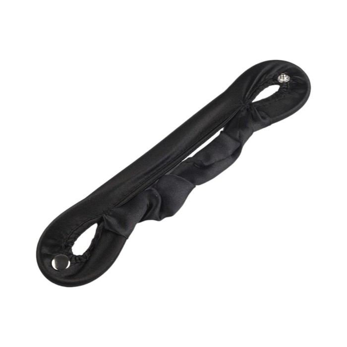 Accesoriu pentru coc cu capsa Crisalida, dimensiuni 4 x 21,5 cm, Negru
