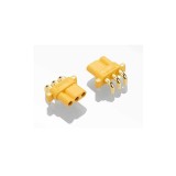 Conector alimentare DC soclu MR30 mama 3pin 15A 500V pentru PCB THT