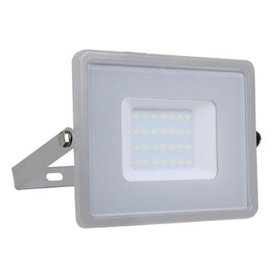 Reflector led smd 30w 6400k ip65 gri, cip samsung foto