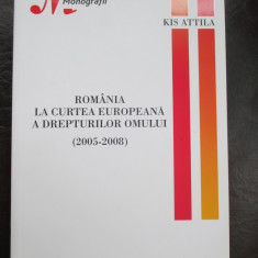 Romania la Curtea europeana a drepturilor omului 2005-2008