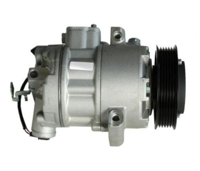 Compresor aer conditionat Skoda Rapid (NH), 2012-, Seat Toledo (KG), 2013-, motorizare 1.6, 77kw, benzina, rola curea 110 mm, 6 caneluri, tip Sanden: foto