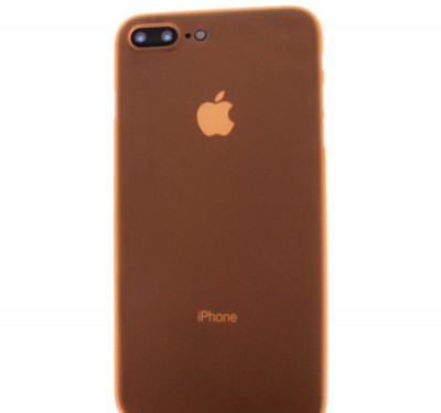 Husa Telefon PC Case, iPhone 8 Plus, 7 Plus, Orange foto