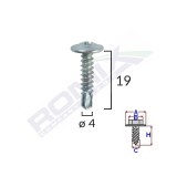 Surub Autoforant Din Zinc 4.2X19 Set 100 Buc 134848 C60160-RMX