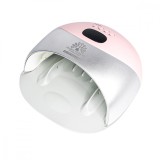 Lampa LED/UV profesionala G8 pentru manichiura, Global Fashion, ecran digital, timer, culoare roz