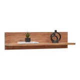 Cumpara ieftin Raft de perete Shiva din lemn de salc&acirc;m, 100/25/25 cm