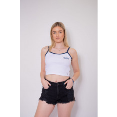 Top cropped cu imprimeu Pull&amp;Bear