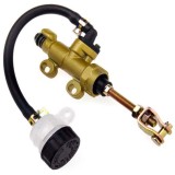 Cumpara ieftin Pompa Frana Spate ATV Quad Universala, Etrier si Rezervor Lichid, Auriu