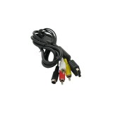 Cablu S-Video AV + RCA (composite) 1.8M PS2 PS3