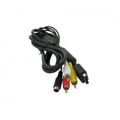 Cablu S-Video AV + RCA (composite) 1.8M PS2 PS3