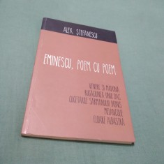 EMINESCU ,POEM CU POEM-ALEX STEFANESCU